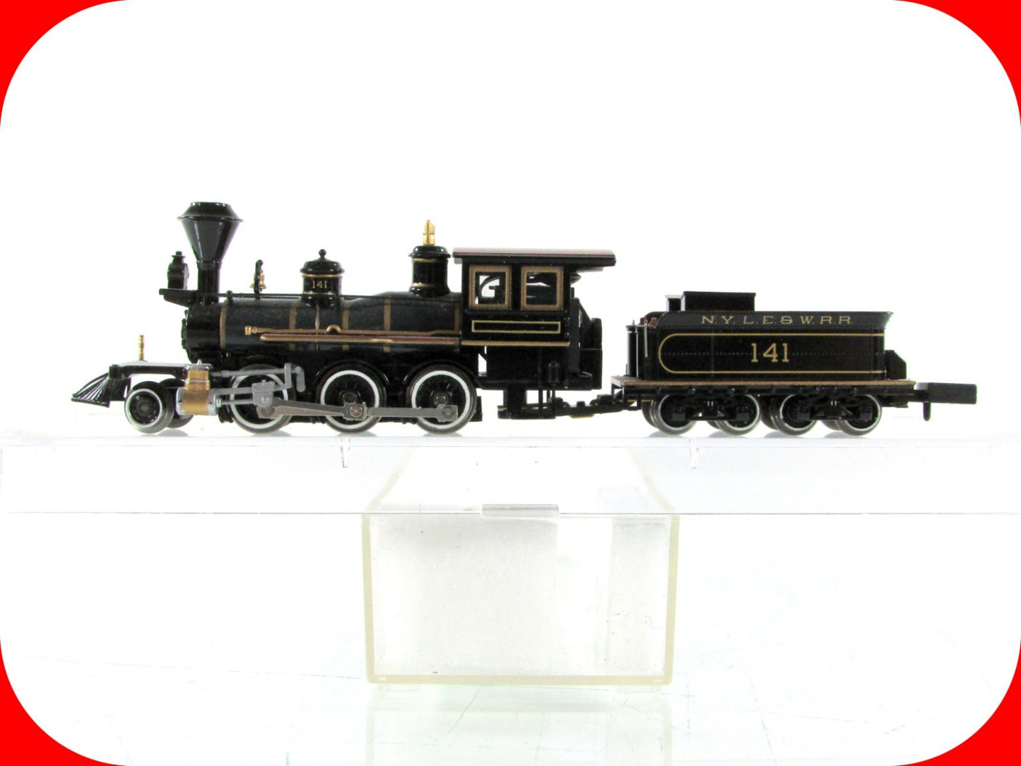 N Scale **New York, Lake Erie & Western** 2-6-0 Mogul Steamer #141 - Atlas 41601