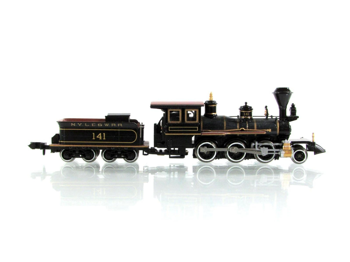 N Scale **New York, Lake Erie & Western** 2-6-0 Mogul Steamer #141 - Atlas 41601