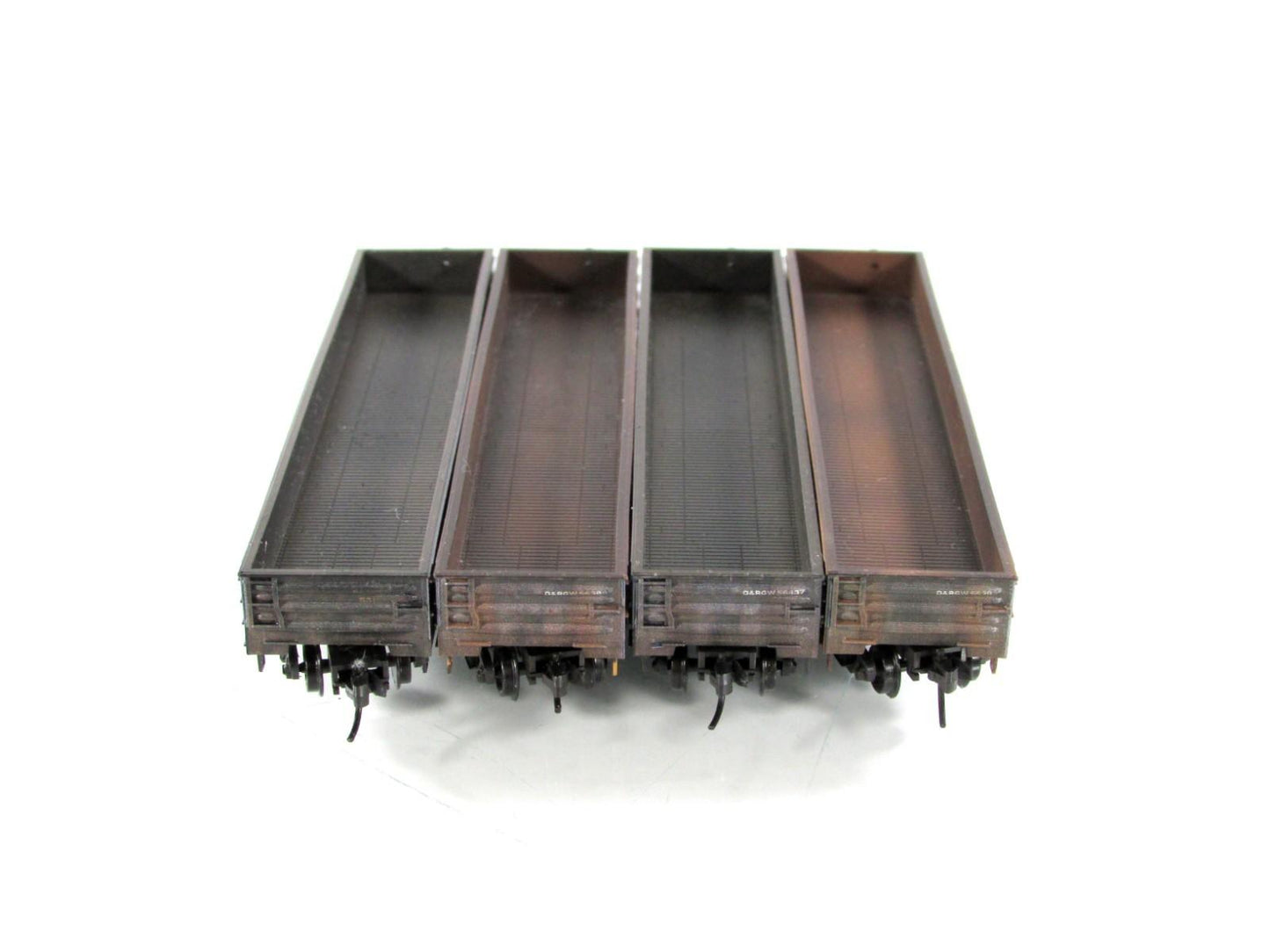 N Scale ***DENVER RIO GRANDE*** Weathered Gondola 4-Pack - Micro Trains 98305036