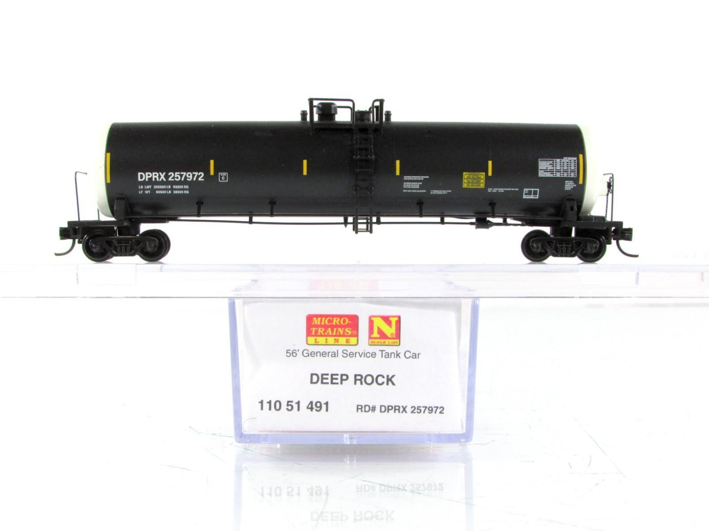 N Scale **DEEP ROCK** 56' General Service Tank Car 8-Pack -Micro Trains 99300821