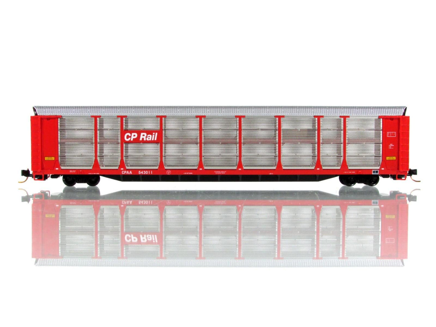 N Scale **CANADIAN PACIFIC** Bi-Level Auto Rack 3-Pack #1 - Red Caboose RM-19221