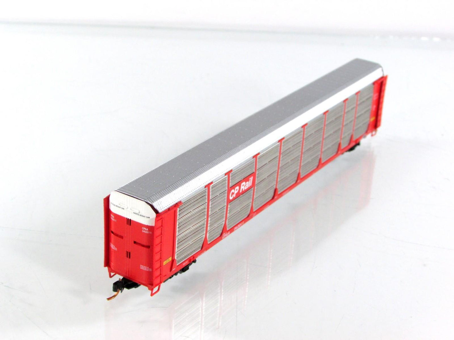 N Scale **CANADIAN PACIFIC** Bi-Level Auto Rack 3-Pack #1 - Red Caboose RM-19221