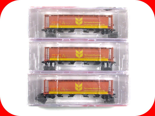 N Scale **CANADIAN WHEAT BOARD** Hopper Set 2 - Intermountain PWRS Special RARE*