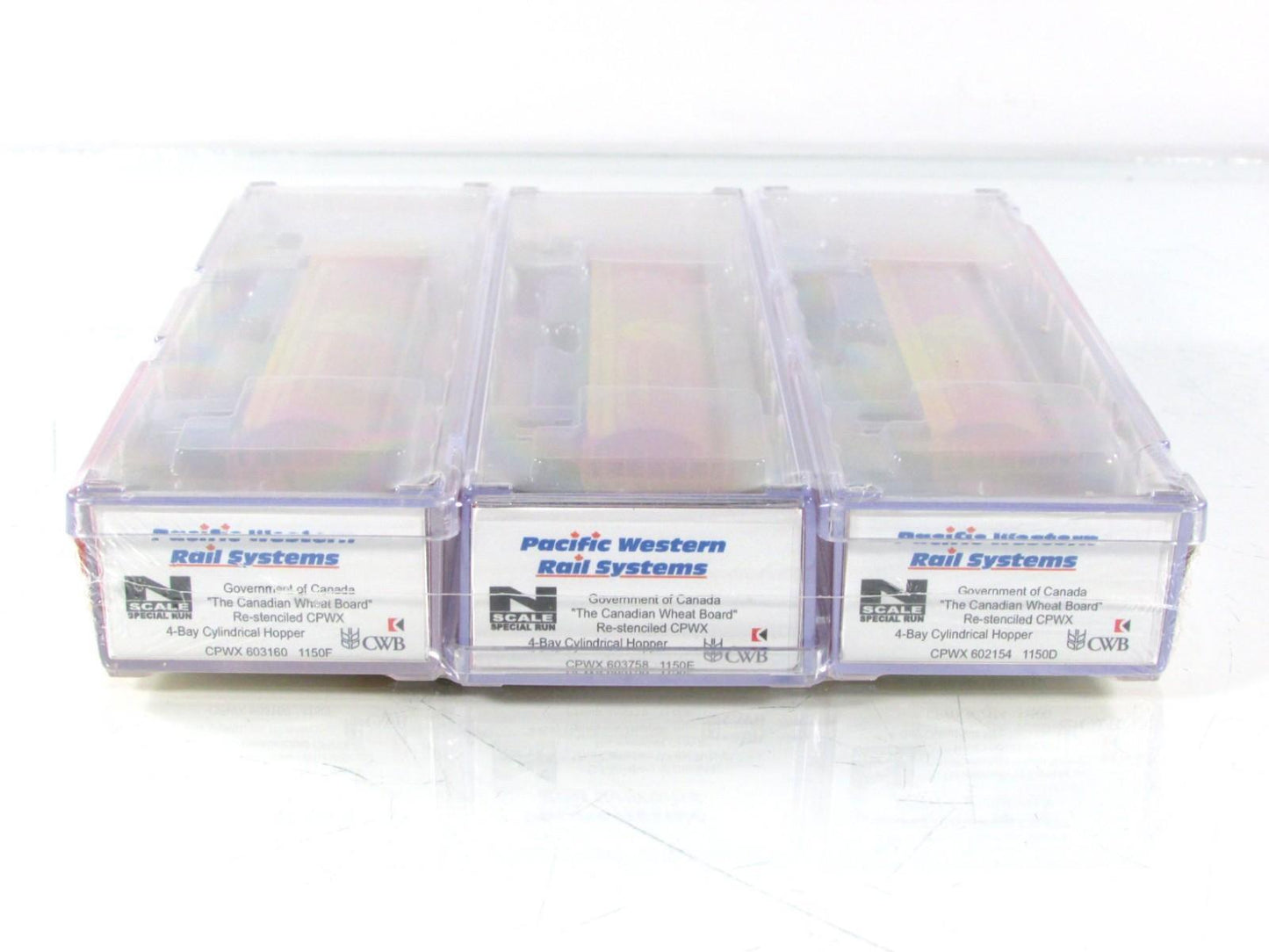 N Scale **CANADIAN WHEAT BOARD** Hopper Set 2 - Intermountain PWRS Special RARE*