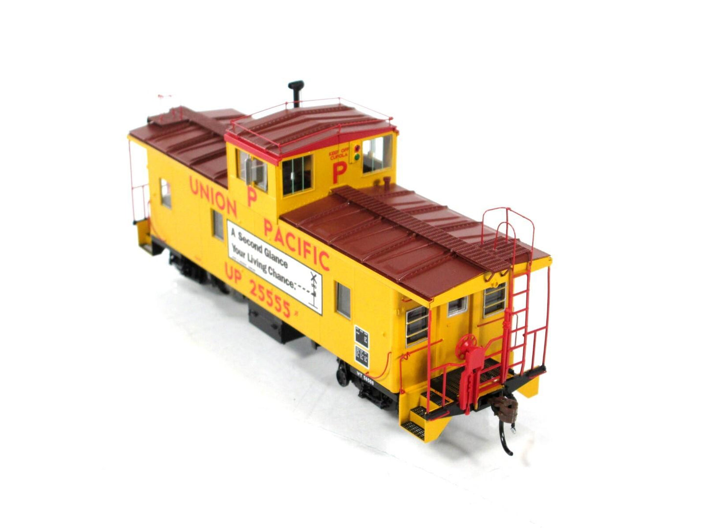 HO Scale **UNION PACIFIC** CA-8 Caboose #25555 - Athearn, DCC Tsunami Sound, LED