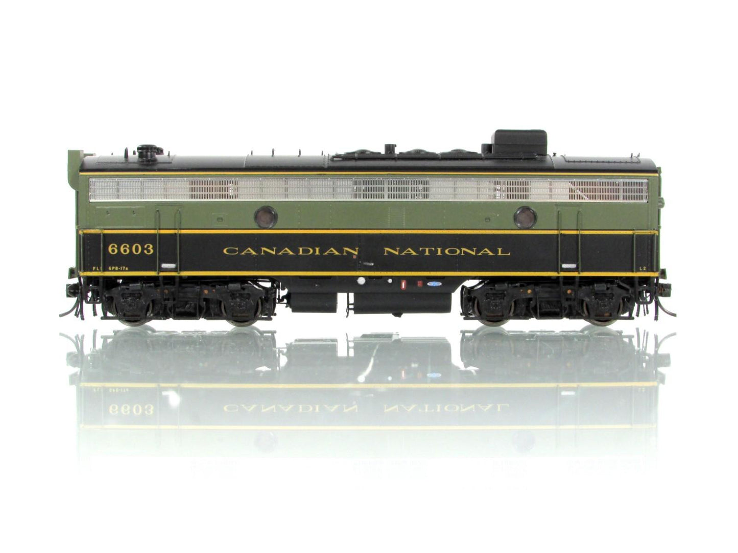 HO Scale ***CANADIAN NATIONAL*** F9B Locomotive #6603 - Rapido 221602, DCC Sound