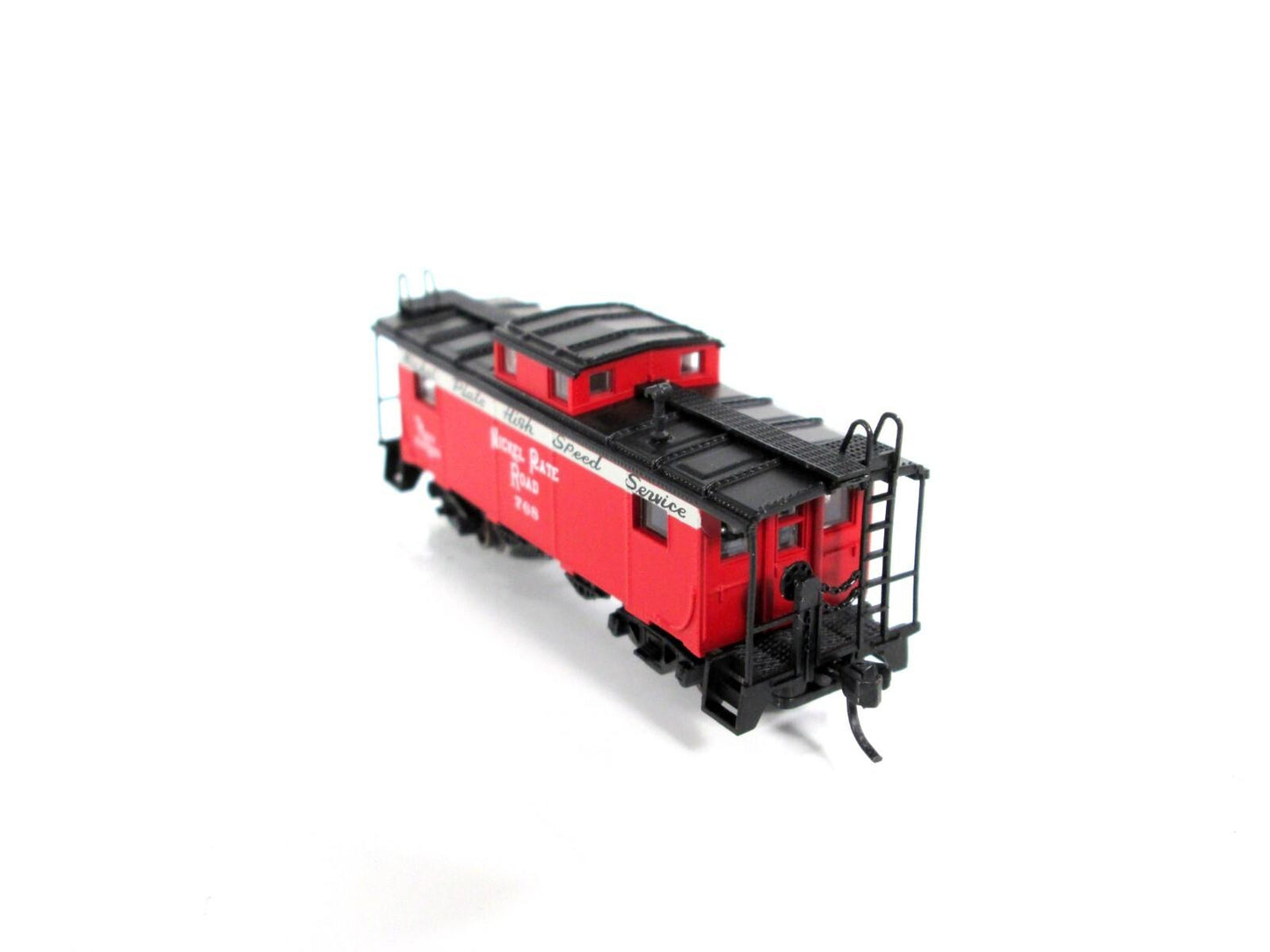 N Scale ***NICKEL PLATE ROAD*** NE-6 Cupola Caboose, NKP 768 - Atlas 33431 *RARE