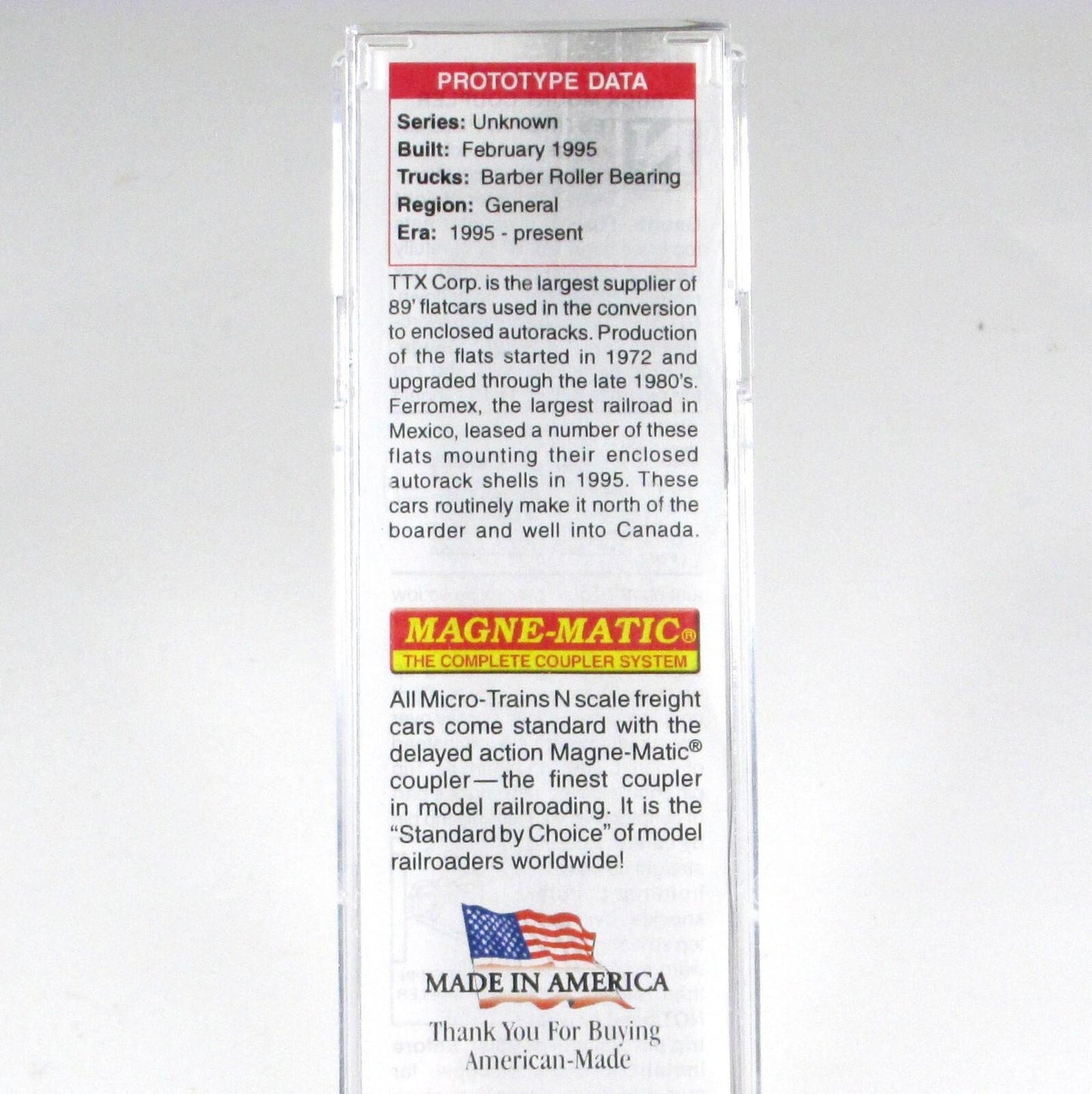 N Scale ***FERROMEX*** 89' Weathered, Graffiti Auto Rack - Micro Trains 11144190