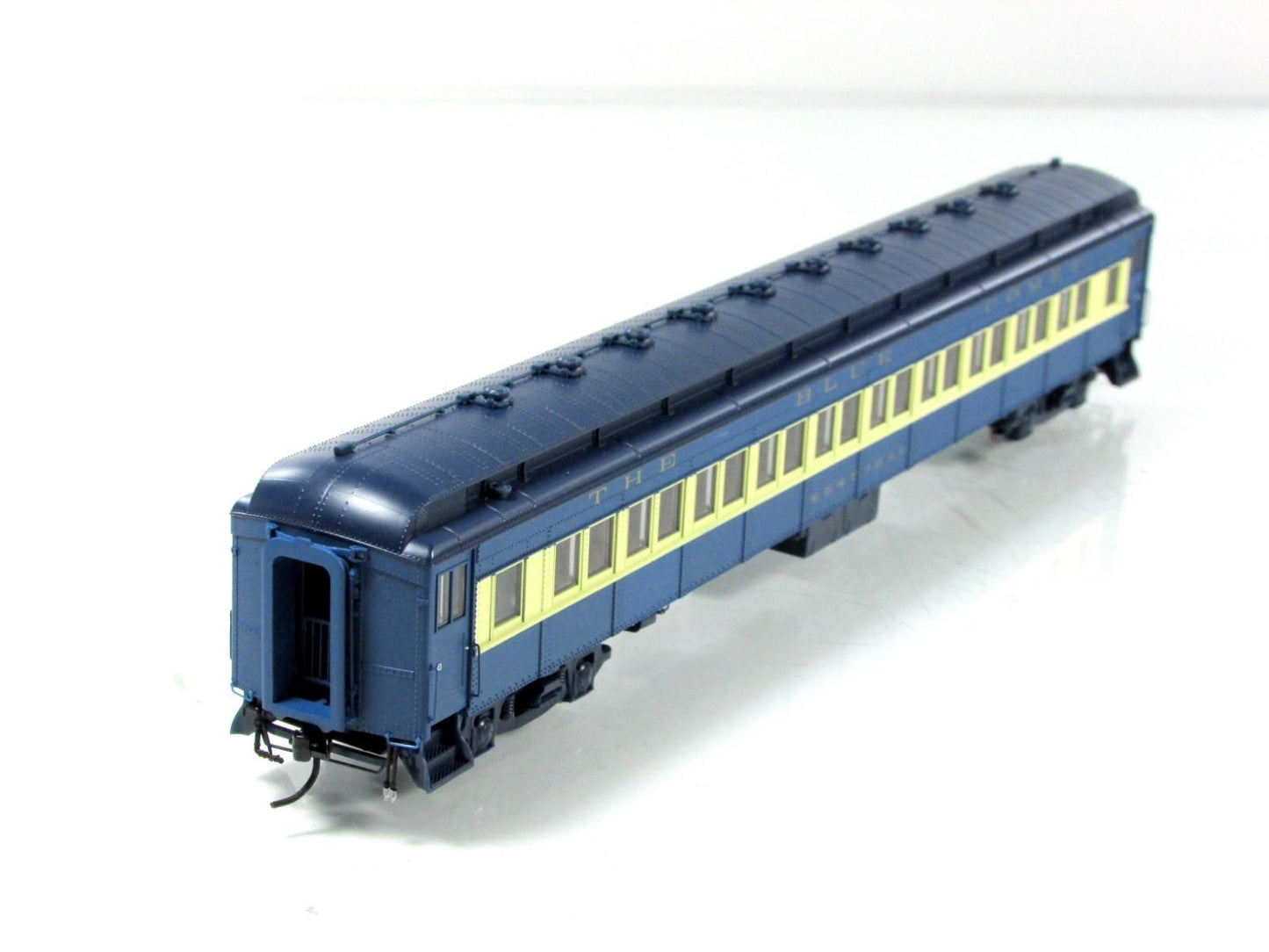 HO Scale ***CNJ BLUE COMET*** 80' Coach *WESTPHAL* ----- Broadway 6436, Lighted