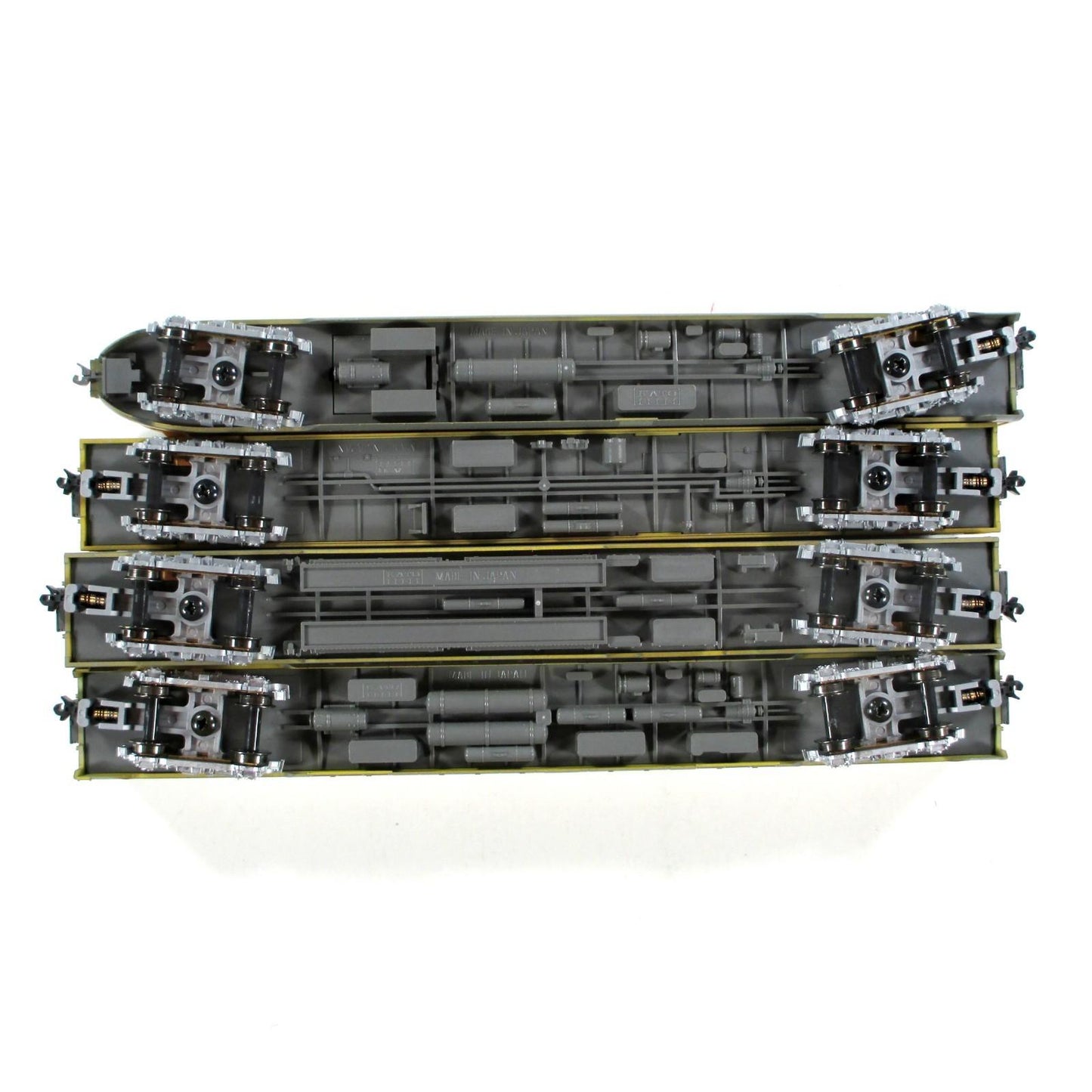 N Scale ***UNION PACIFIC** Smoothside Passenger Car 4-Pack Set B - Kato 106-1055