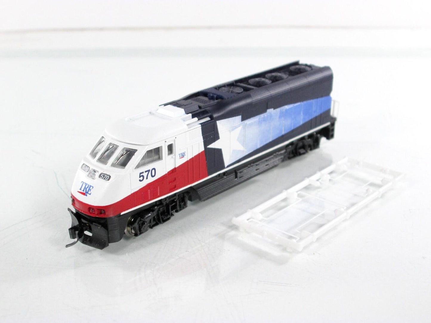 N Scale ***TRINITY RAILWAY EXPRESS*** F59PHI #570 --- Athearn 10021 **DCC Ready