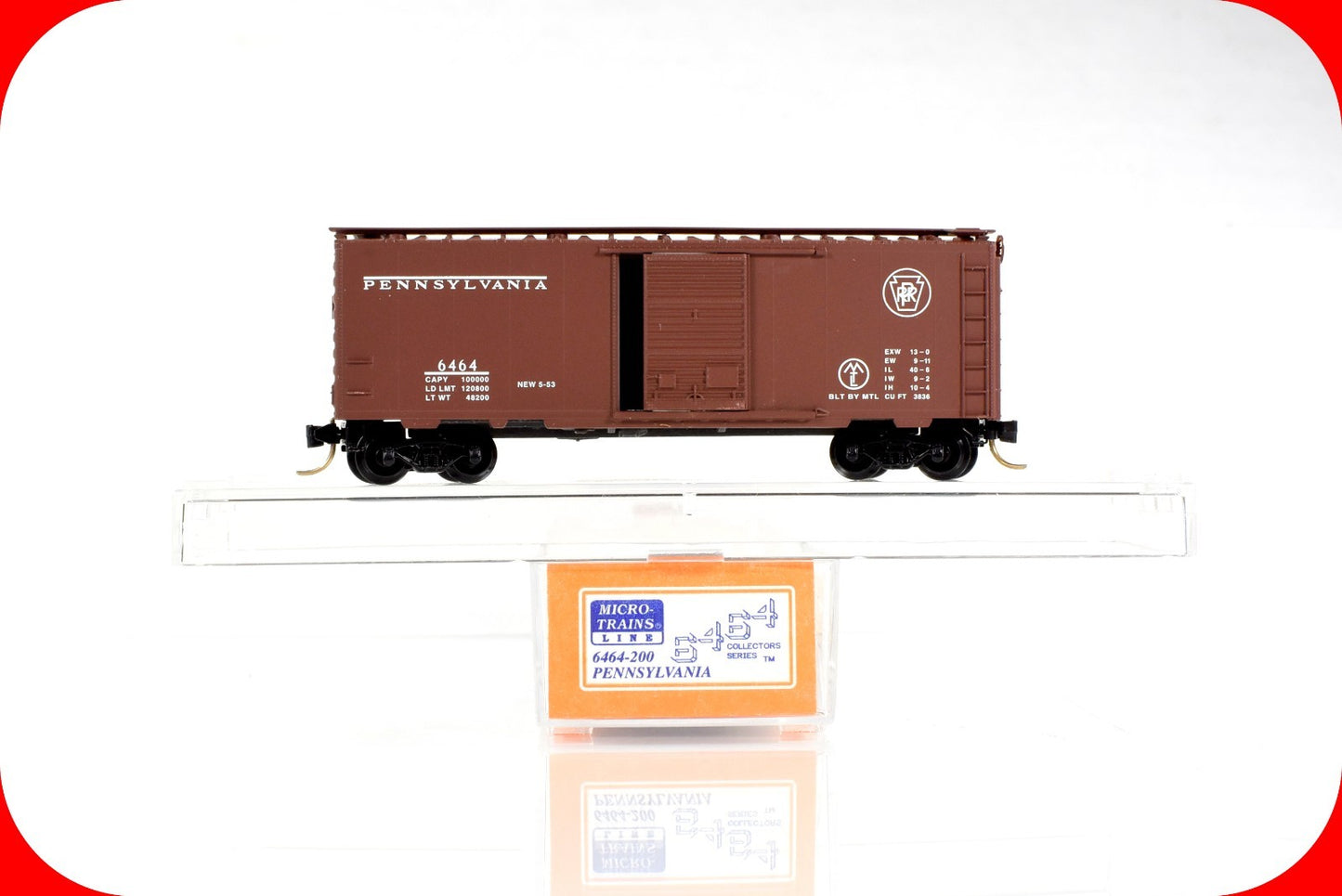 N Scale **PENNSYLVANIA** Box Car - Micro Trains / Lowell Smith / Lionel 6464-200