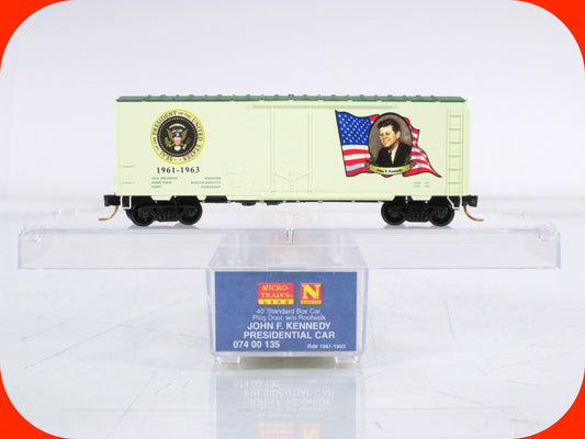 N Scale ***JOHN F KENNEDY*** Presidential Box Car - Micro Trains 07400135 **RARE