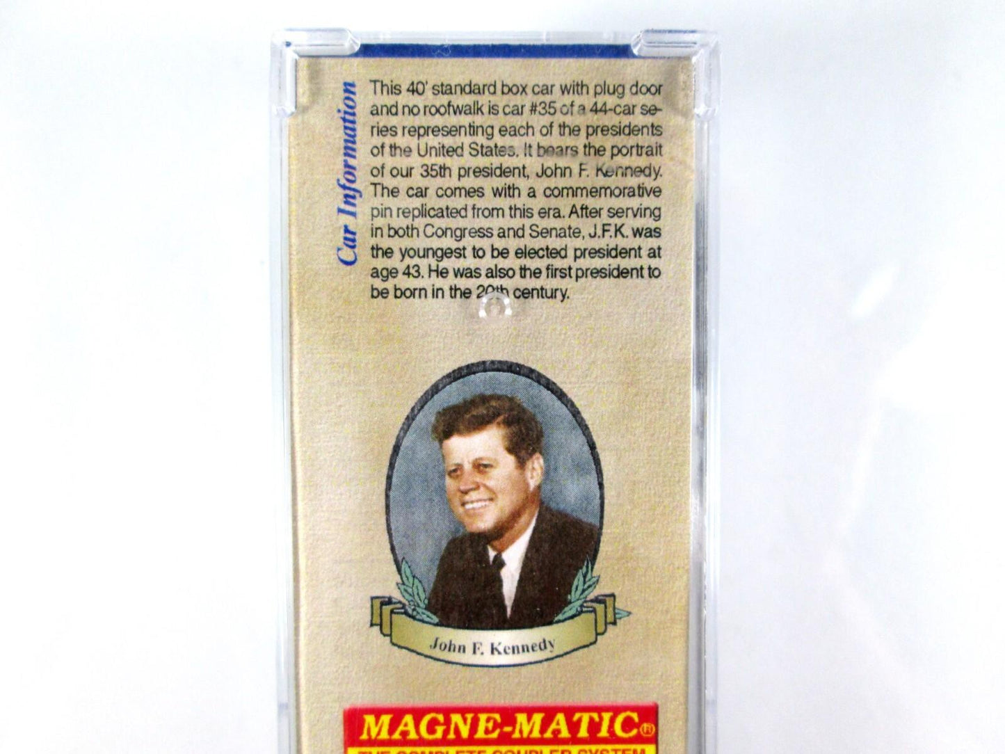 N Scale ***JOHN F KENNEDY*** Presidential Box Car - Micro Trains 07400135 **RARE