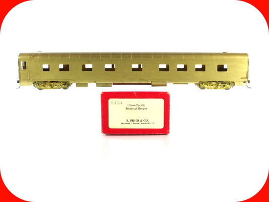 HO Scale BRASS ***UNION PACIFIC*** Imperial Sleeper Passenger Car -- Soho 0454