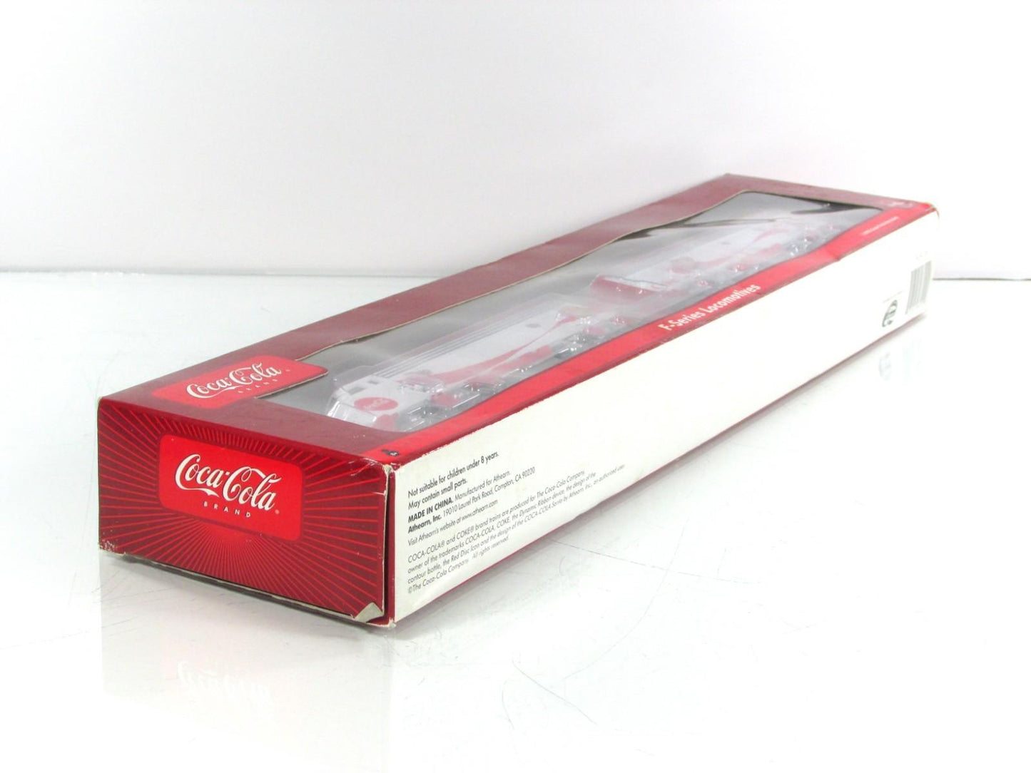 HO Scale ***COCA COLA*** F7A F7B Locomotive Set - Athearn 8292, Knuckle Couplers