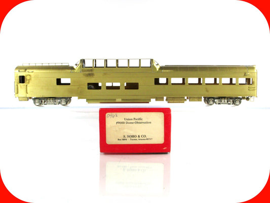 HO Scale BRASS ***UNION PACIFIC*** Dome-Chair Passenger Car #9000 - Soho 0468
