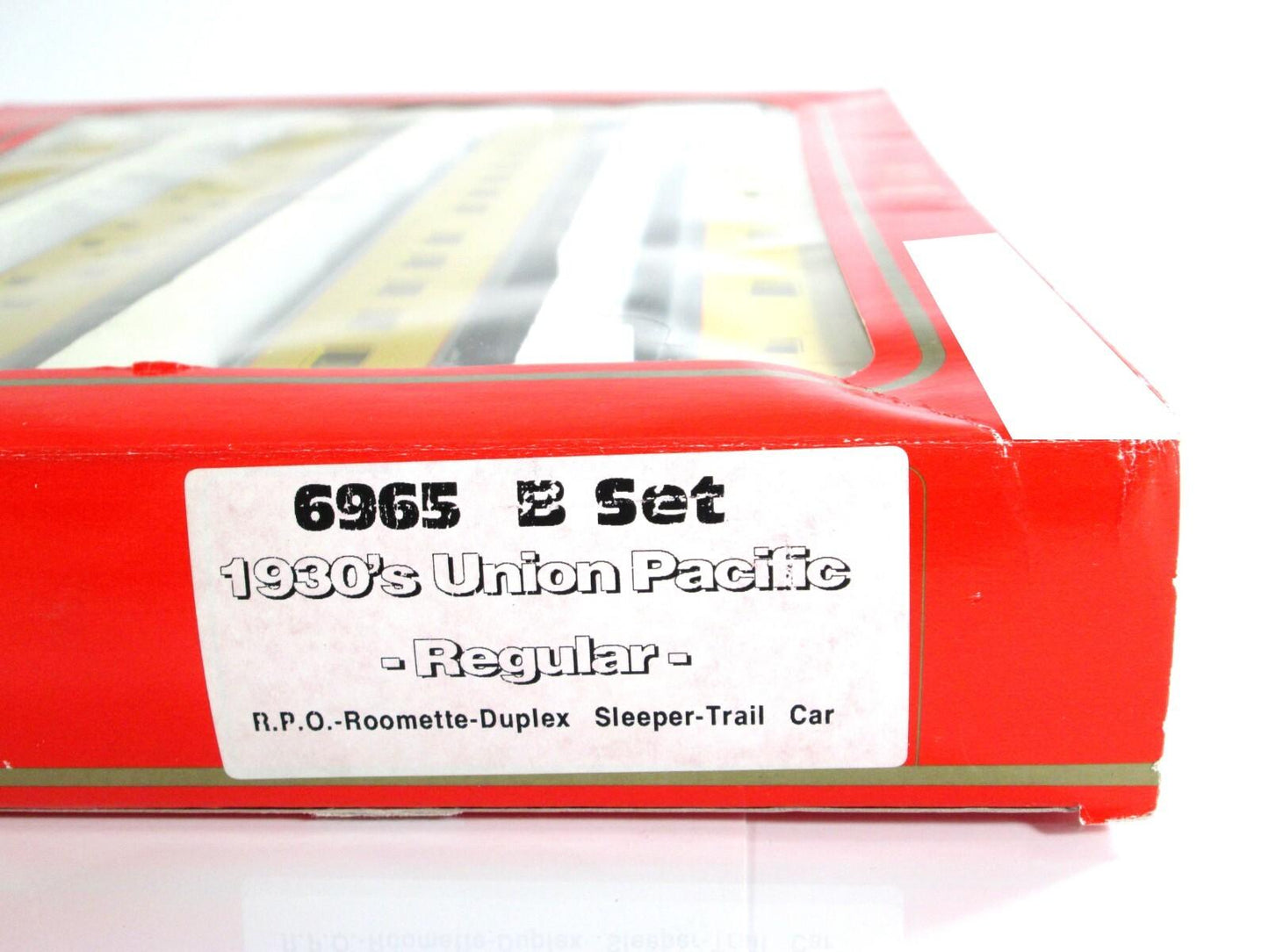 HO Scale ***UNION PACIFIC*** 1930s Lightweight Passenger Set B -- Rivarossi 6965