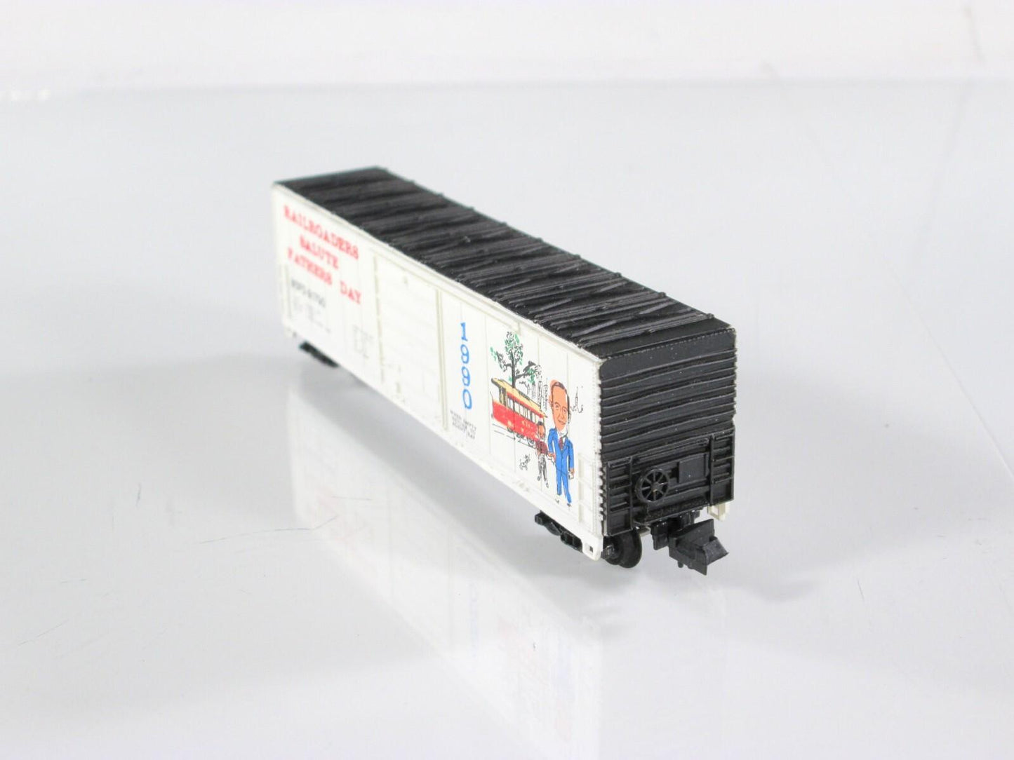 N Scale ***HAPPY FATHER'S DAY*** 50' Box Car - BBFD 61790 - Bev-Bel 2174 **RARE*