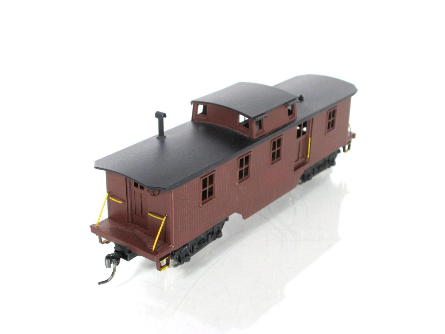 HO Scale BRASS **PENNSYLVANIA** MoW Tool Car / Caboose - by Westside, Knuckle Cp