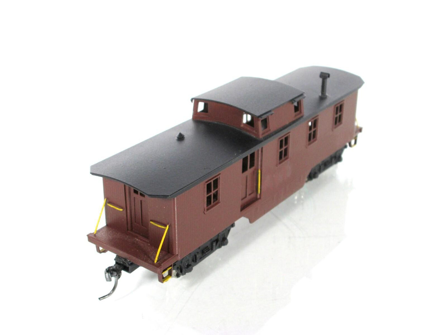 HO Scale BRASS **PENNSYLVANIA** MoW Tool Car / Caboose - by Westside, Knuckle Cp