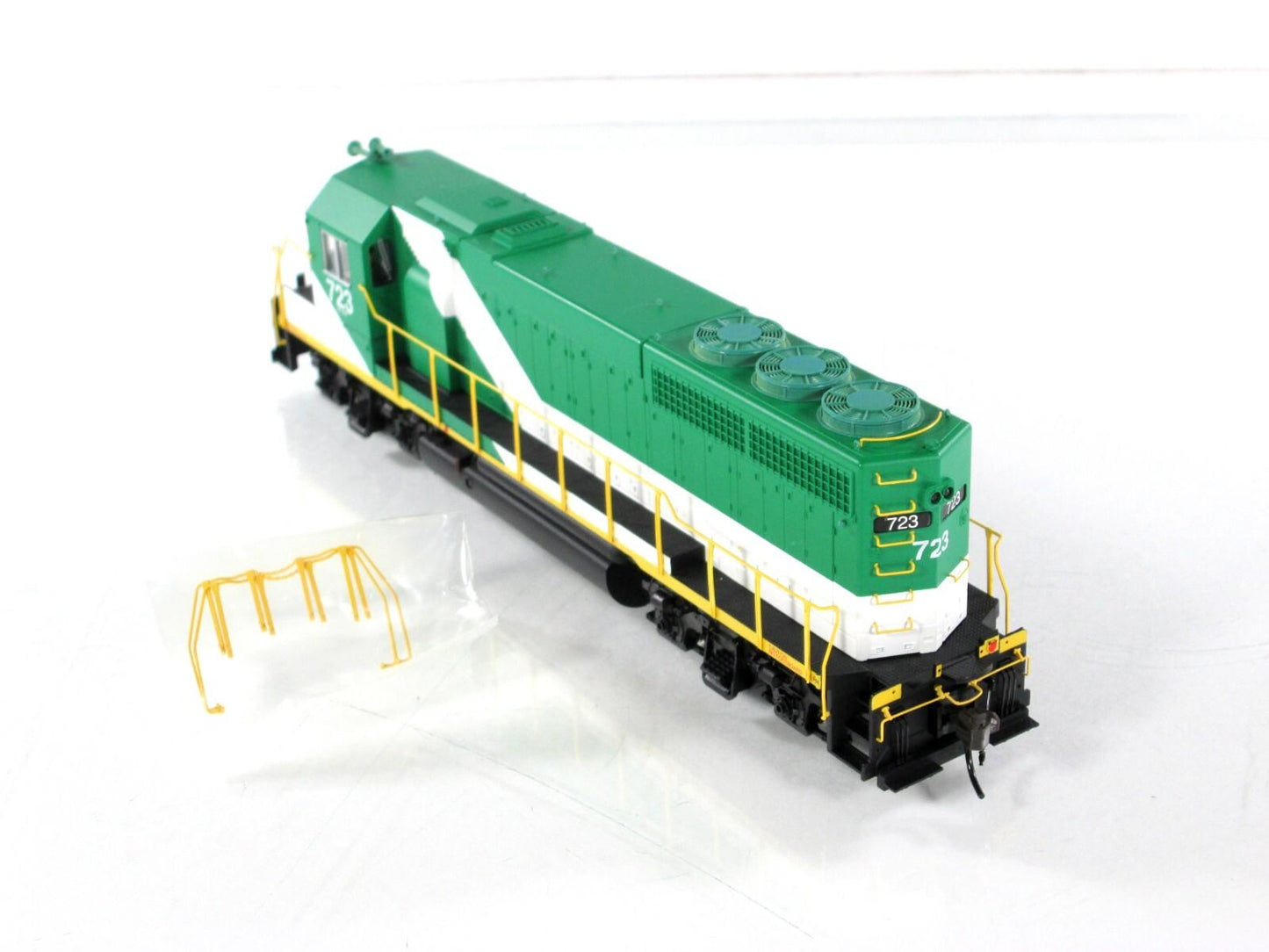 HO Scale **GO TRANSIT** GP-40 Locomotive #723 - Atlas, True Line Trains, DCC Rdy