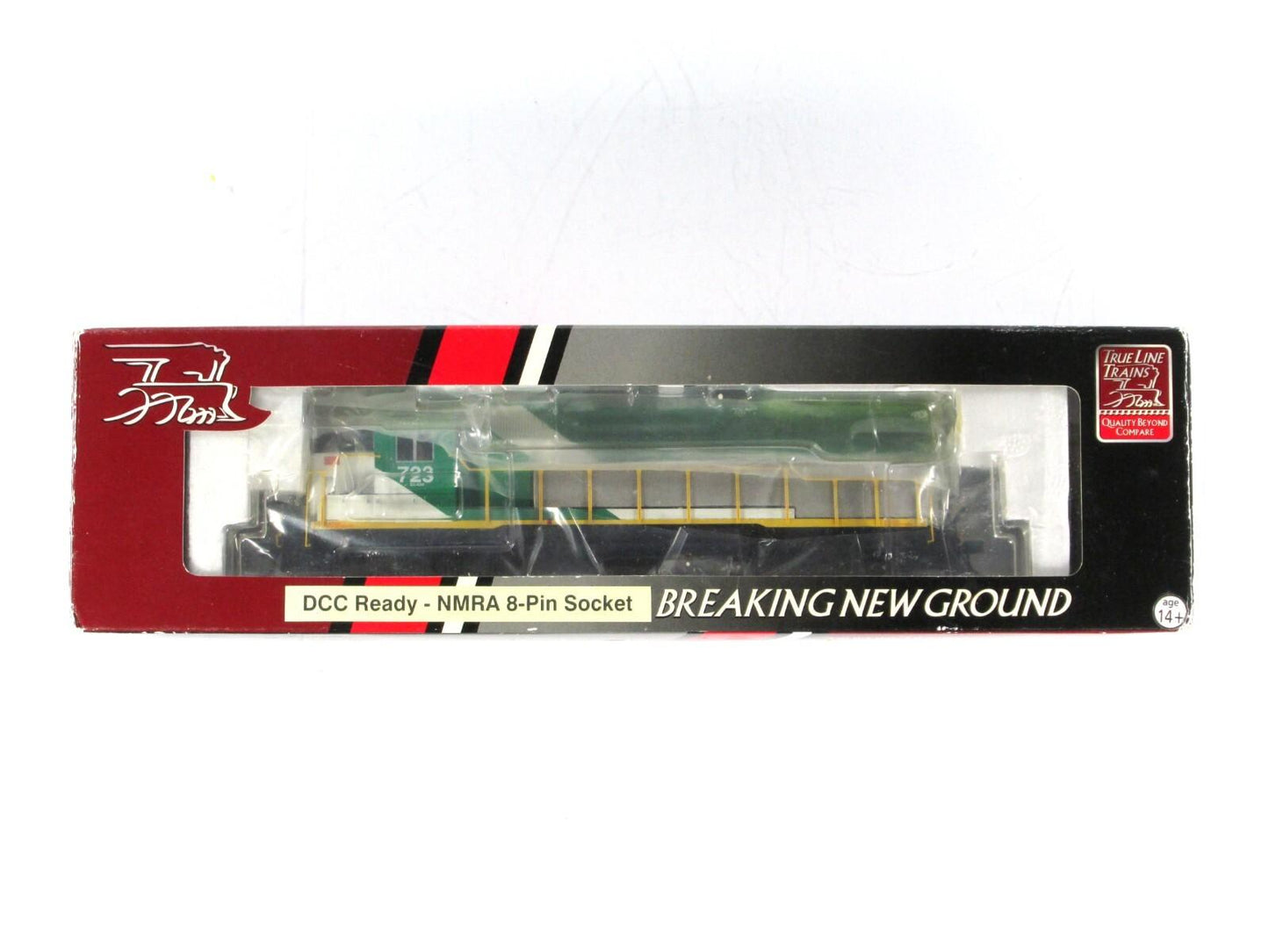 HO Scale **GO TRANSIT** GP-40 Locomotive #723 - Atlas, True Line Trains, DCC Rdy