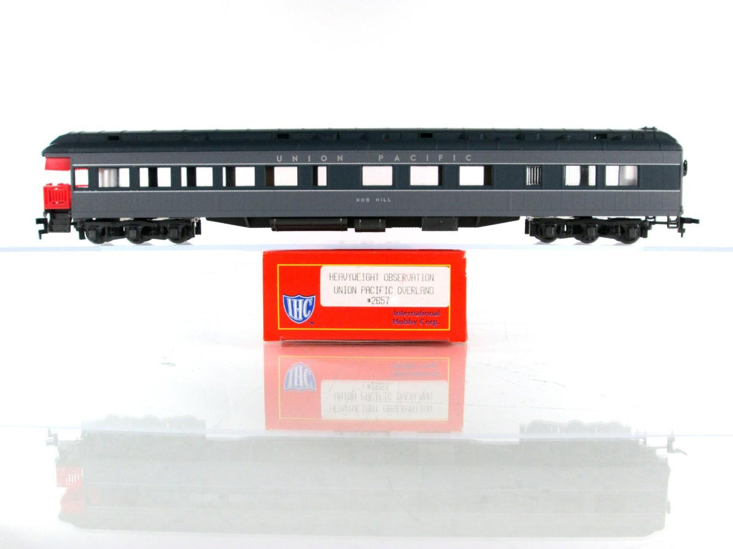 HO Scale ***UNION PACIFIC OVERLAND GRAY** Heavywt Passenger 6-Car Set - IHC 9222