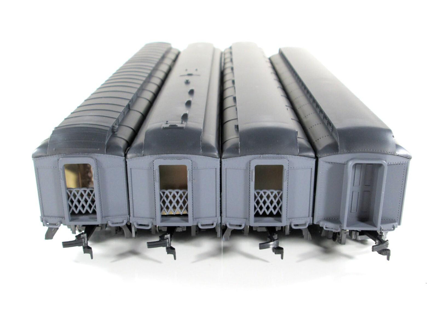 HO Scale *UNION PACIFIC GRAY* 1920s Heavyweight Passenger Set A - Rivarossi 6922