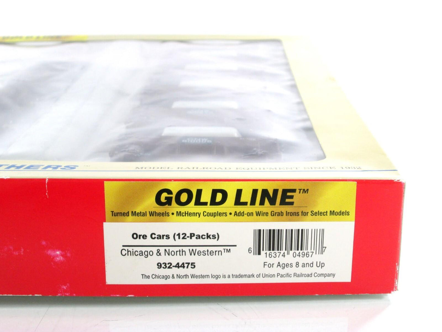 HO Scale ***CHICAGO NORTH WESTERN*** Mining Ore Car 12-Pack -- Walthers 932-4475