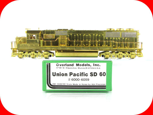 HO Scale BRASS ***UNION PACIFIC*** SD60 Locomotive #6000-6059 ---- Overland 5046