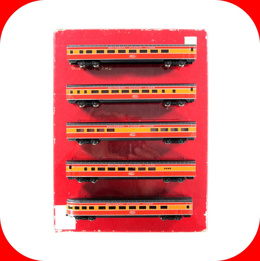 N Scale BRASS ***SOUTHERN PACIFIC DAYLIGHT*** Lightweight Passenger 5-Set - Key