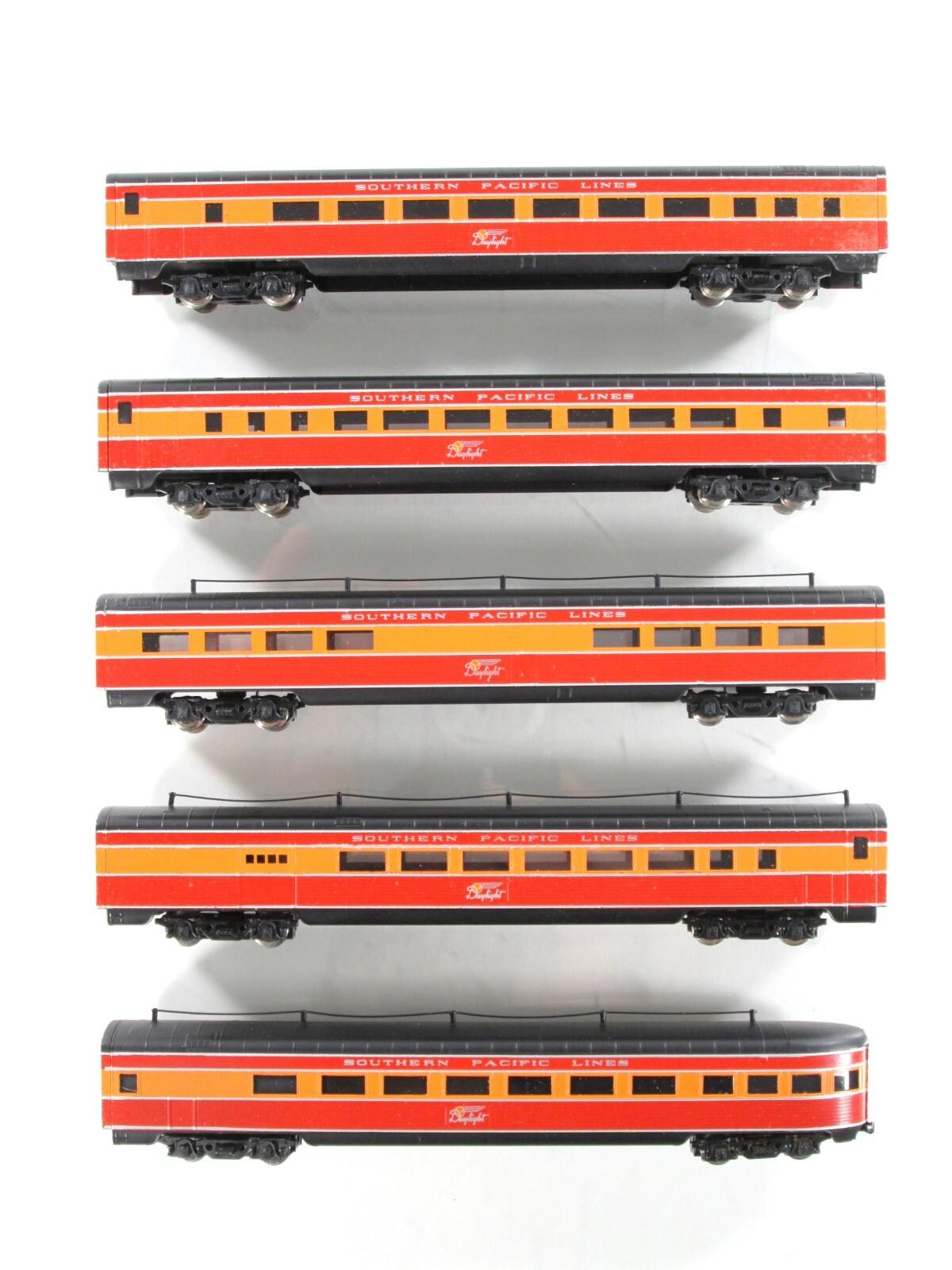 N Scale BRASS ***SOUTHERN PACIFIC DAYLIGHT*** Lightweight Passenger 5-Set - Key