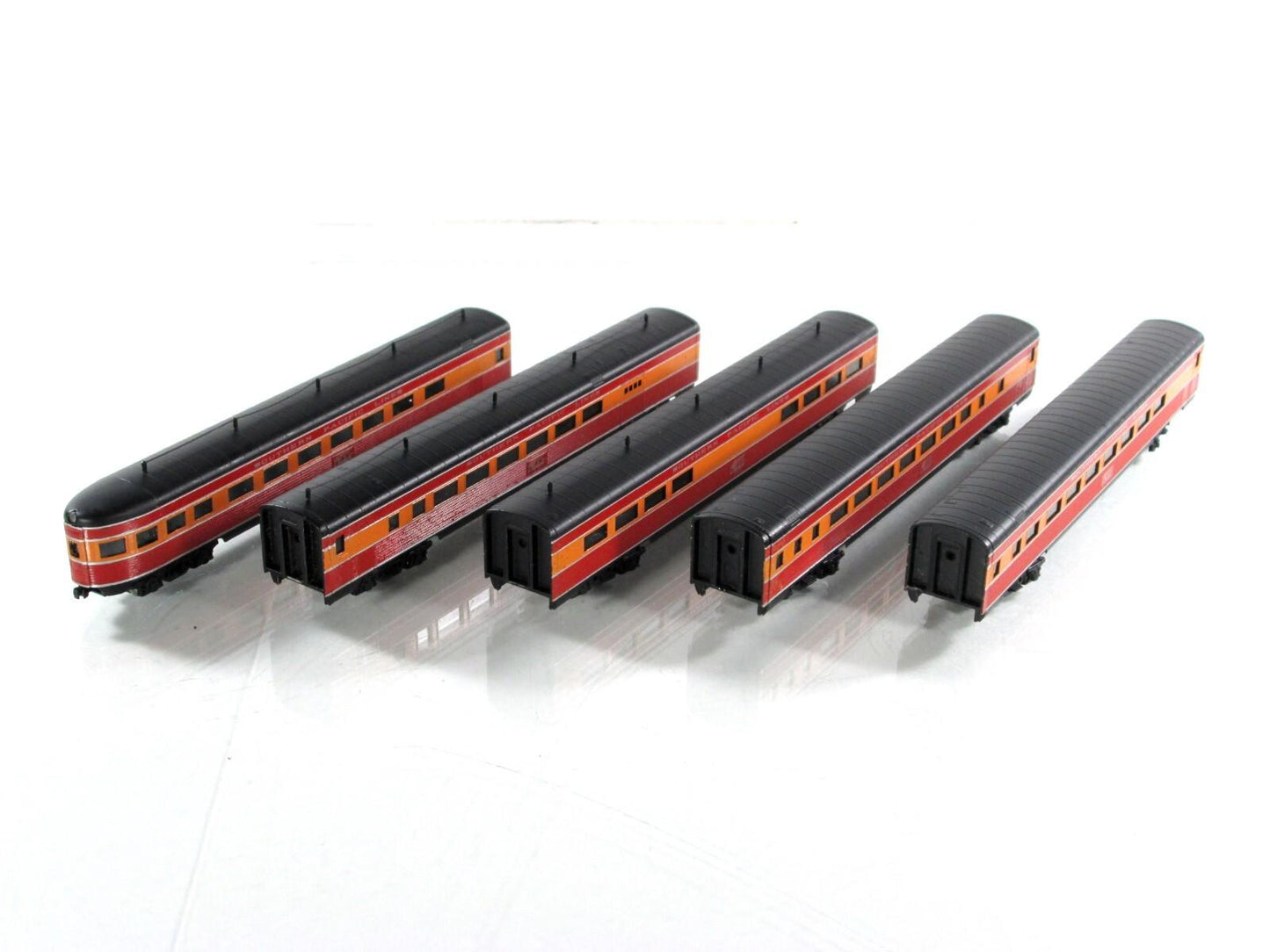 N Scale BRASS ***SOUTHERN PACIFIC DAYLIGHT*** Lightweight Passenger 5-Set - Key