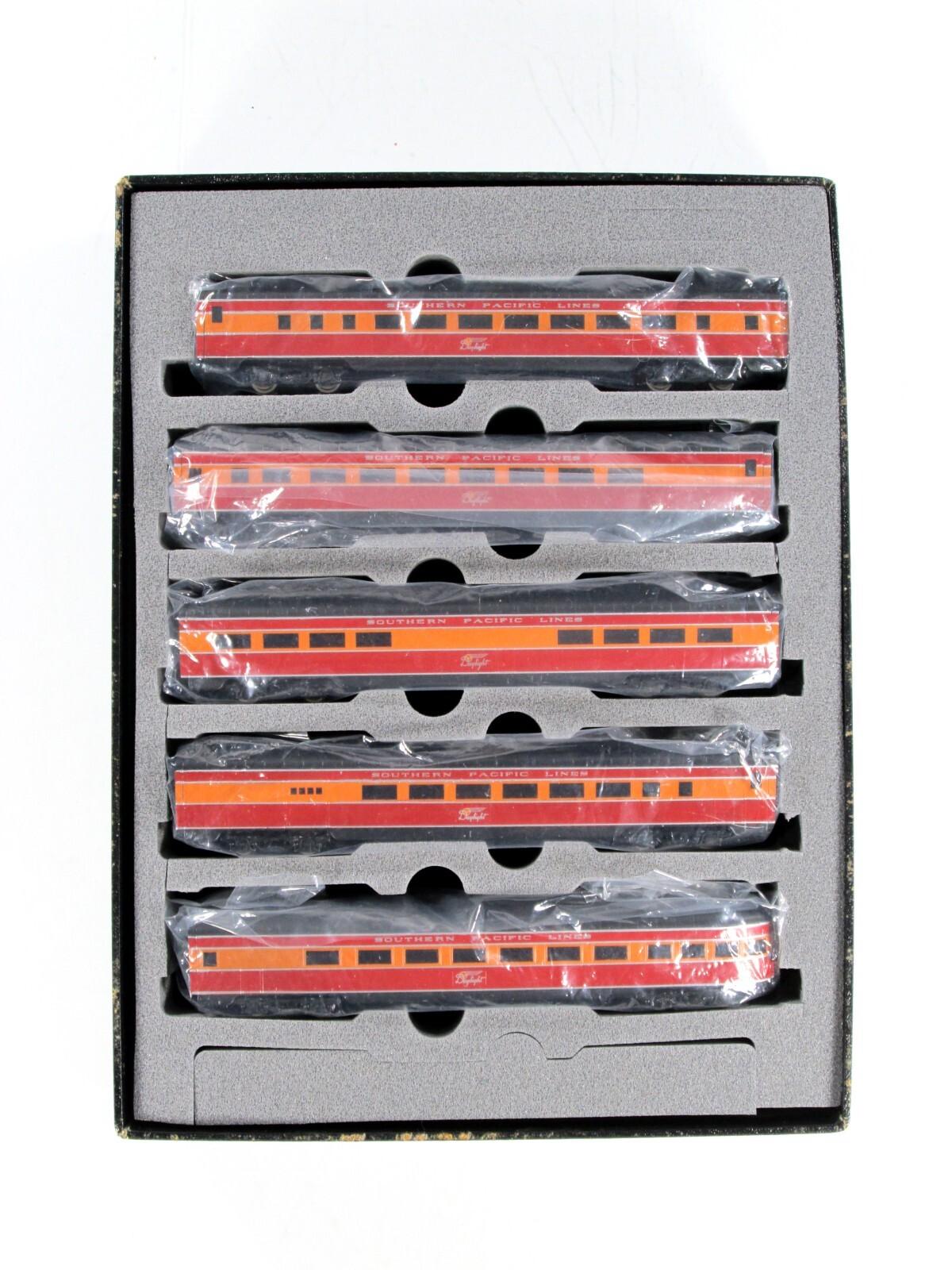 N Scale BRASS ***SOUTHERN PACIFIC DAYLIGHT*** Lightweight Passenger 5-Set - Key