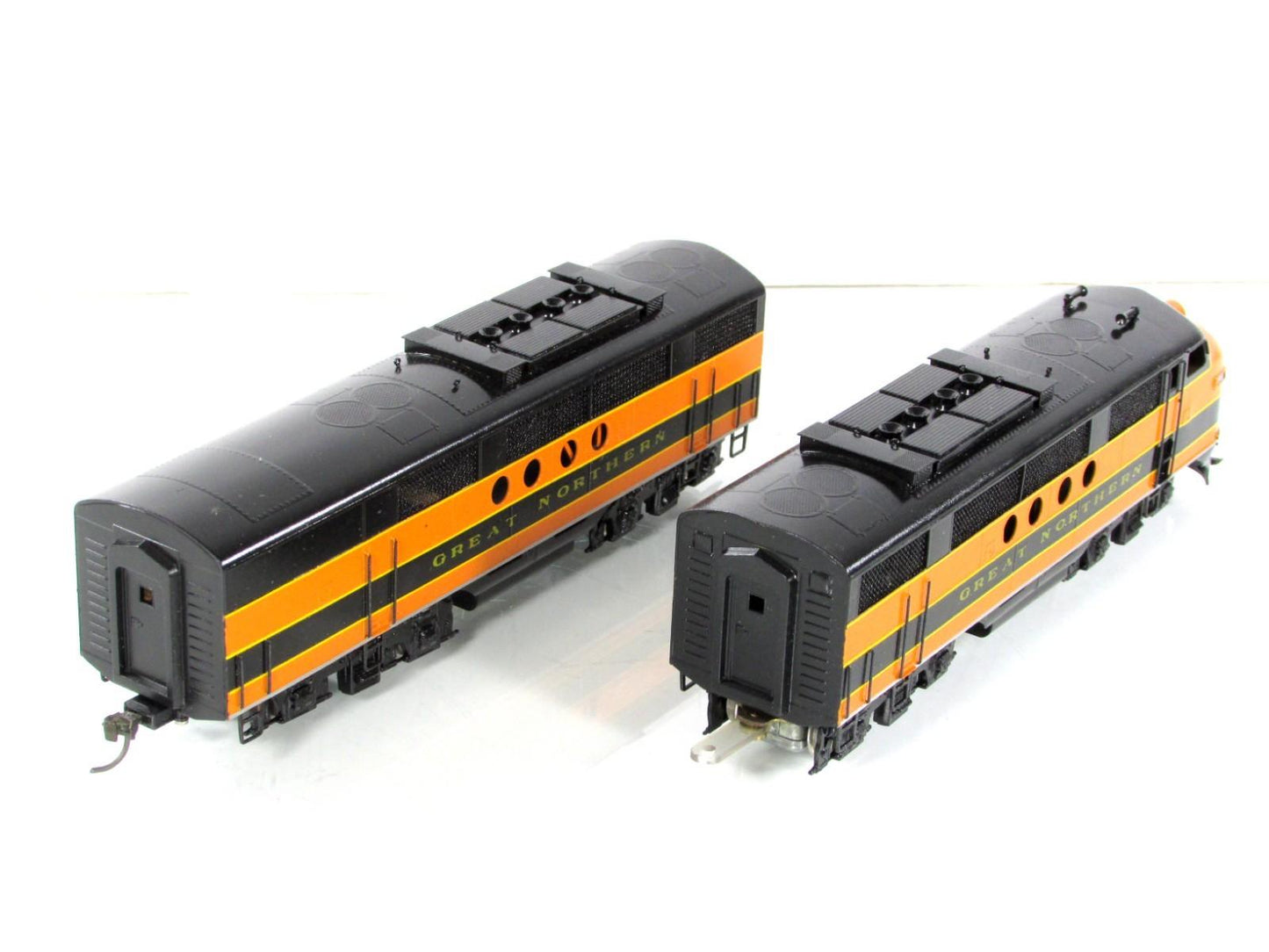HO Scale BRASS *GREAT NORTHERN* FT AB - HALLMARK, Professional Paint, Knuckle Cp