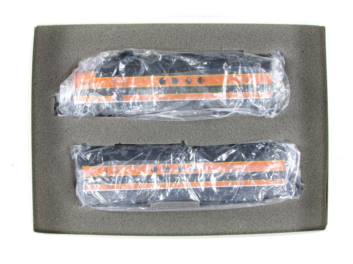 HO Scale BRASS *GREAT NORTHERN* FT AB - HALLMARK, Professional Paint, Knuckle Cp
