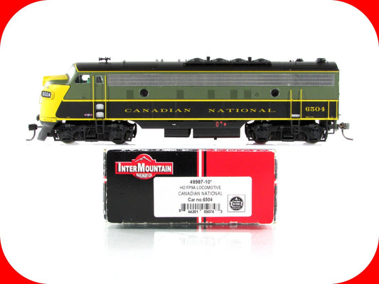 HO Scale ***CANADIAN NATIONAL*** FP9A #6504 -- Intermountain 49987-10, DCC Sound