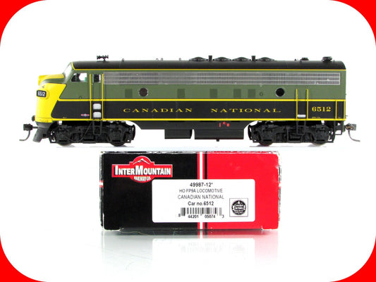 HO Scale ***CANADIAN NATIONAL*** FP9A #6512 -- Intermountain 49987-12, DCC Sound
