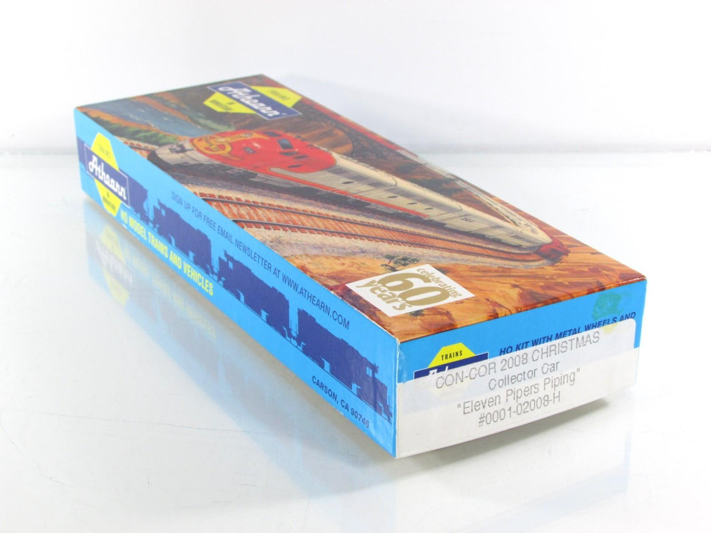 HO Scale 12 Days Christmas *ELEVEN PIPERS PIPING* Box Car - Con-Cor 02008H *RARE