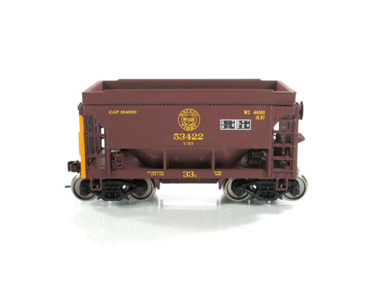 HO Scale *DULUTH, MISSABE & IR* Taconite Ore Car Set - Walthers 932-4558 **Read*