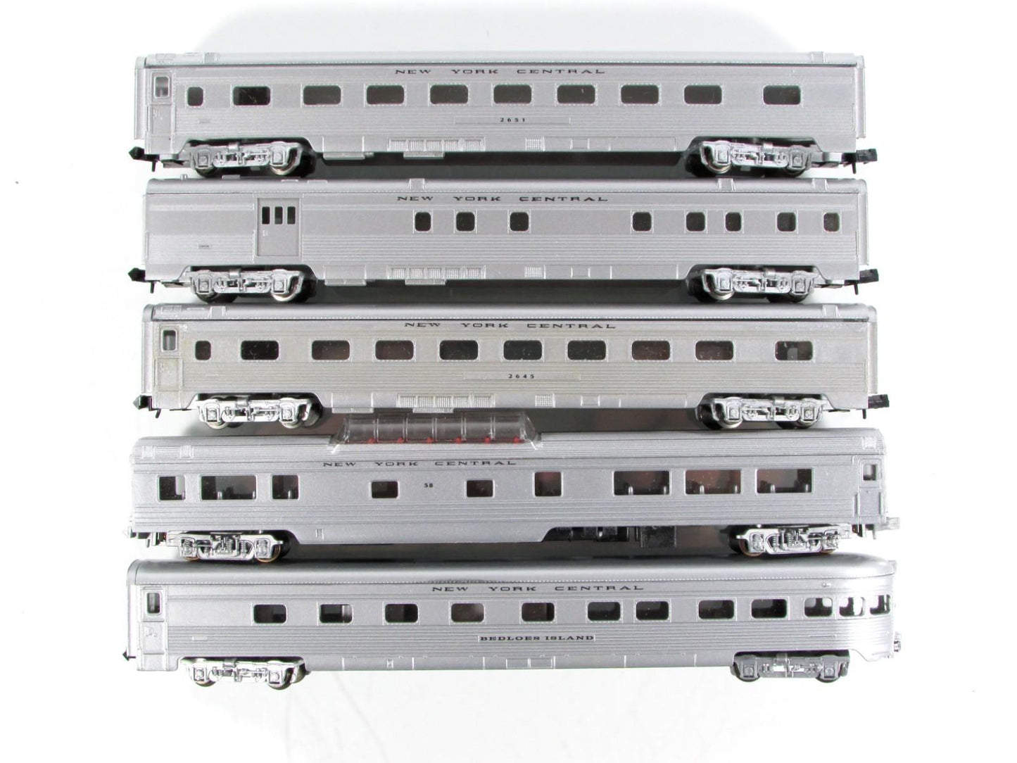 N Scale ***NEW YORK CENTRAL*** Lightweight Passenger 5-Car Set -- Con-Cor 540002