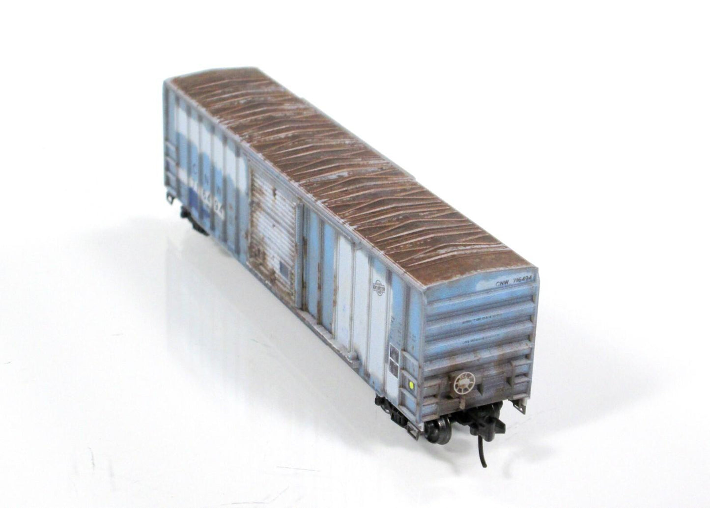 N Scale **CNW ex-ROCK ISLAND** Weathered Box Car #716494 - Micro Trains 02544296