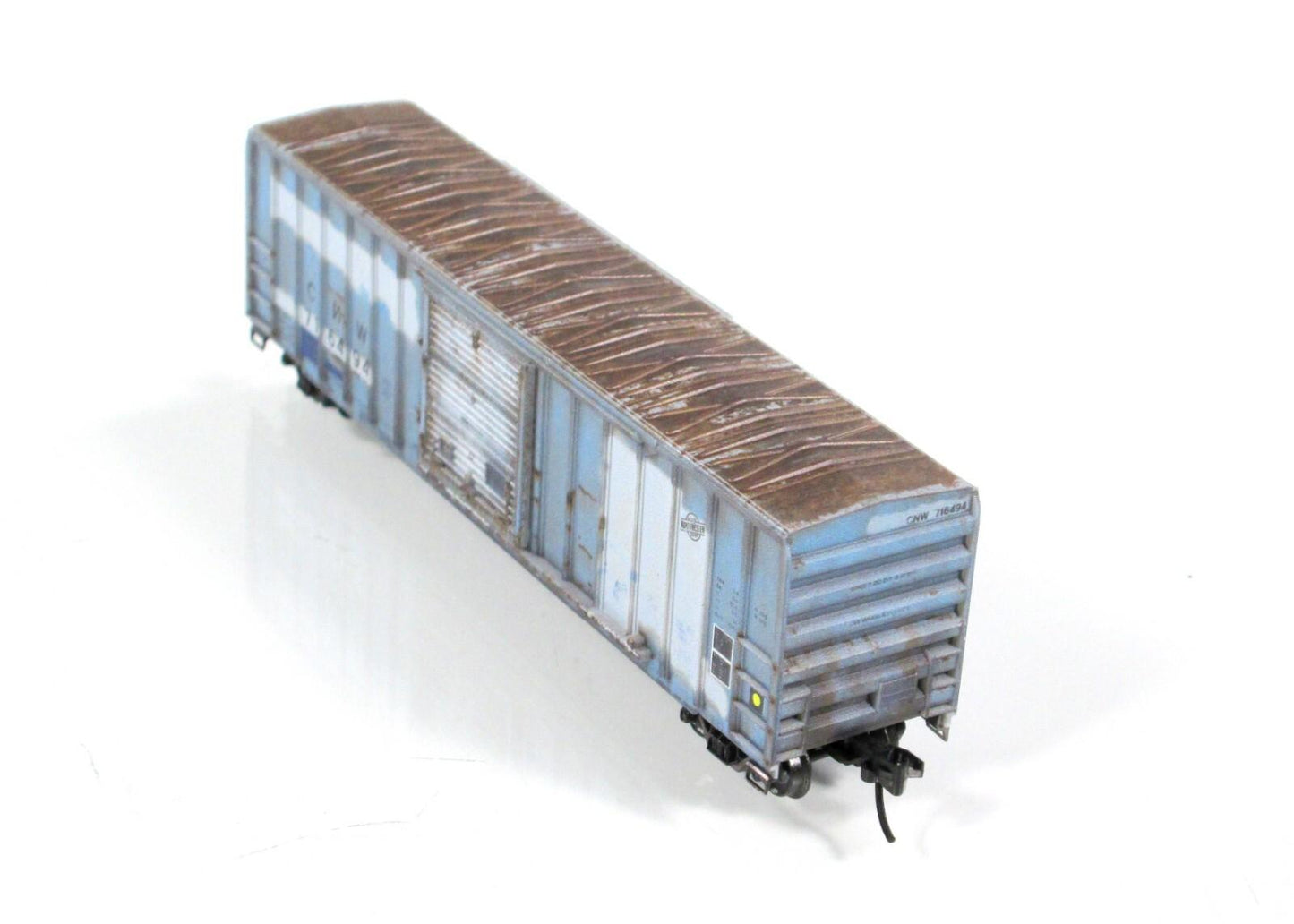 N Scale **CNW ex-ROCK ISLAND** Weathered Box Car #716494 - Micro Trains 02544296
