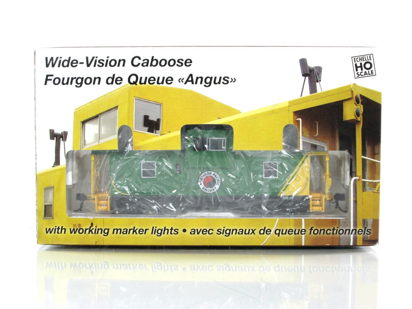 HO Scale **NORTHERN PACIFIC** Wide-Vision Caboose #10420 - Rapido 110052 *Lights
