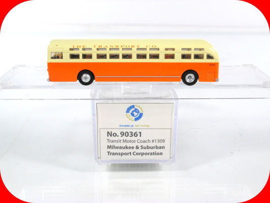 N Scale **MILWAUKEE & SUBURBAN** Transit Motor Coach #1309 -WHEELS of TIME 90361