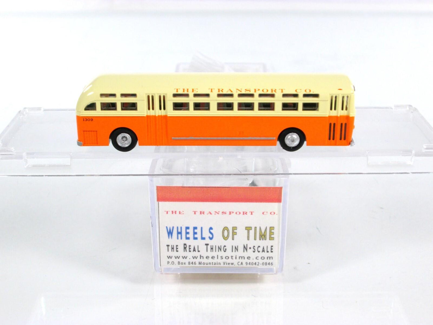 N Scale **MILWAUKEE & SUBURBAN** Transit Motor Coach #1309 -WHEELS of TIME 90361