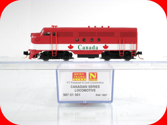 N Scale **CANADIAN SERIES** FT Locomotive - Micro Trains 98701561 **DCC Rdy