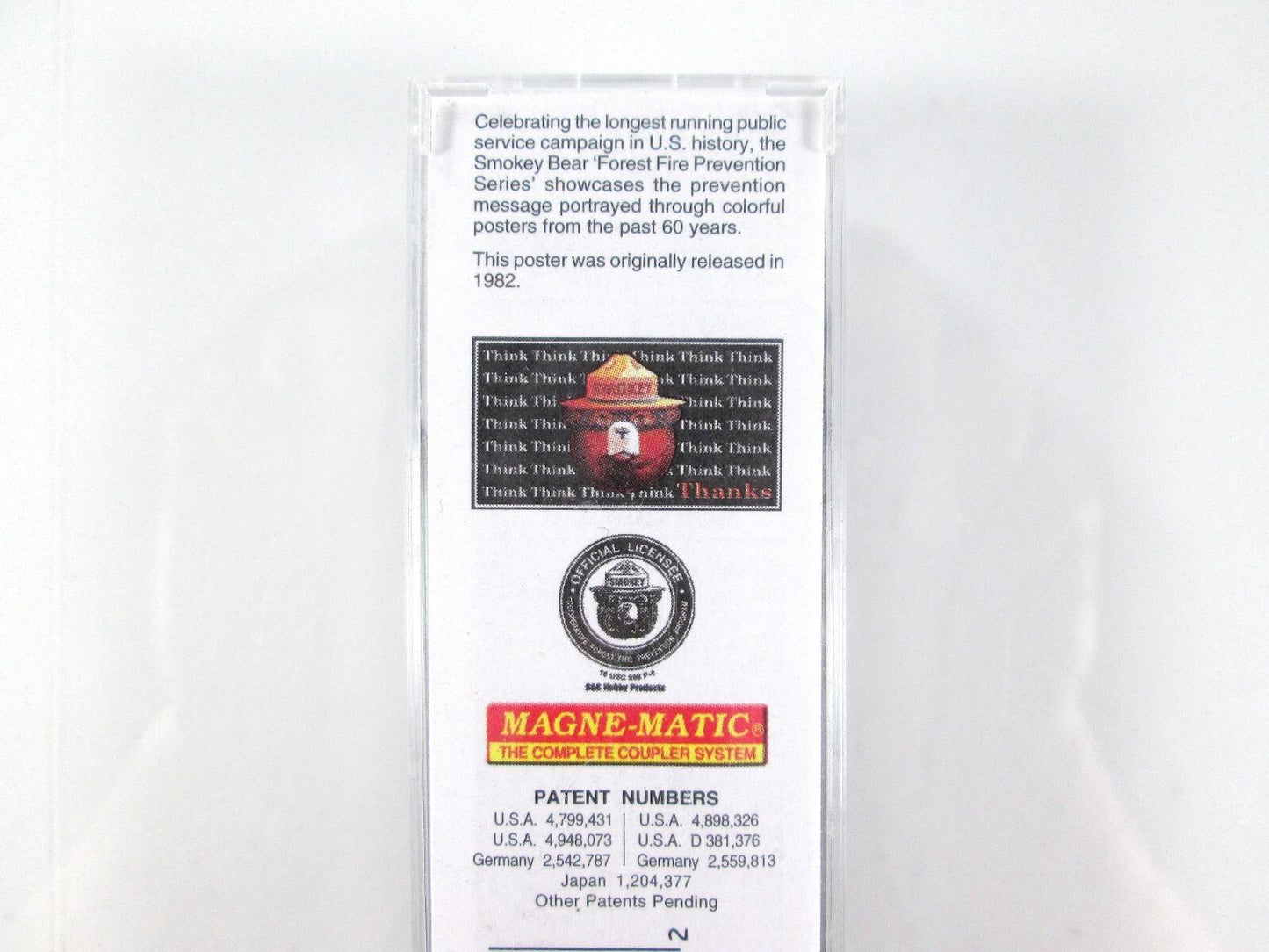 N Scale **SMOKEY BEAR** Fire Prevention Car 6, SBX 1982A --Micro Trains 03200406