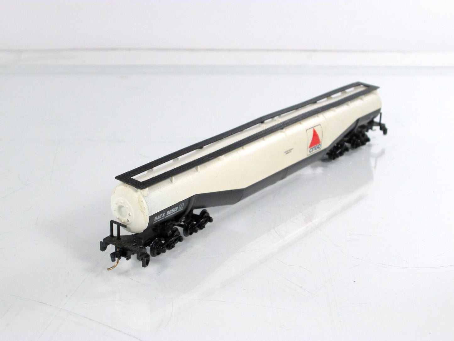 N Scale ***CITGO** Jumbo 94' Tanker, GATX 96501 --Atlas 3111, Micro-Trains Cplrs